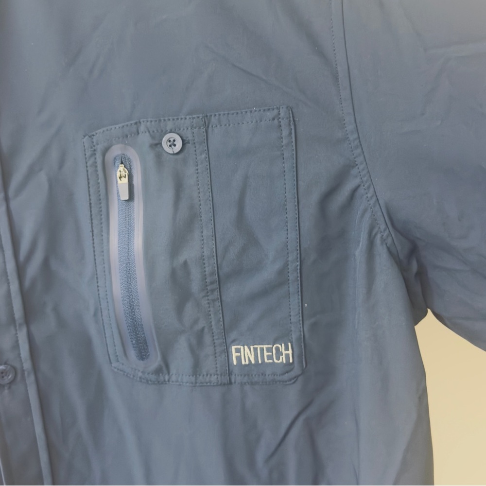 Blue Men's Jacket - Picture 2 of 5